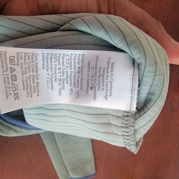 J Crew Pullover New York Authentic Fleece Quilted Knit Size S Green Snap Buttons - Picture 6 of 6